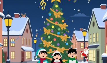 Orășelul lui Moș Crăciun – colinde 2025