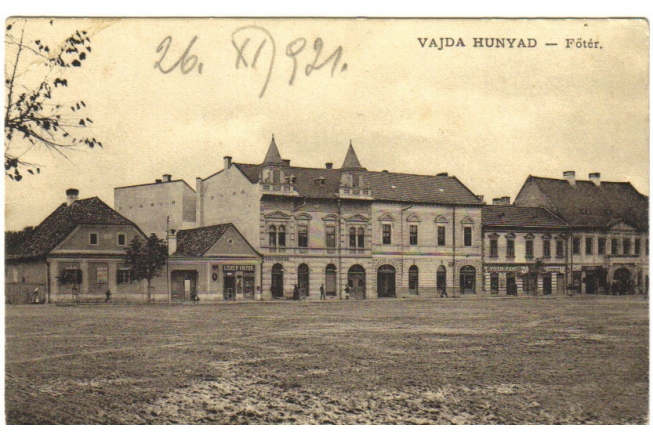 Piata Ioan de Hunedoara pe la 1890